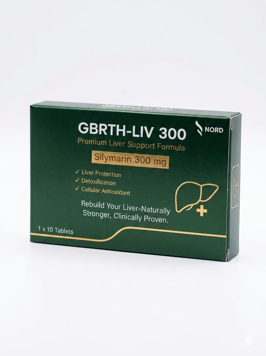 GBRTH-LIV 300 Silymarin Liver Support Tablets