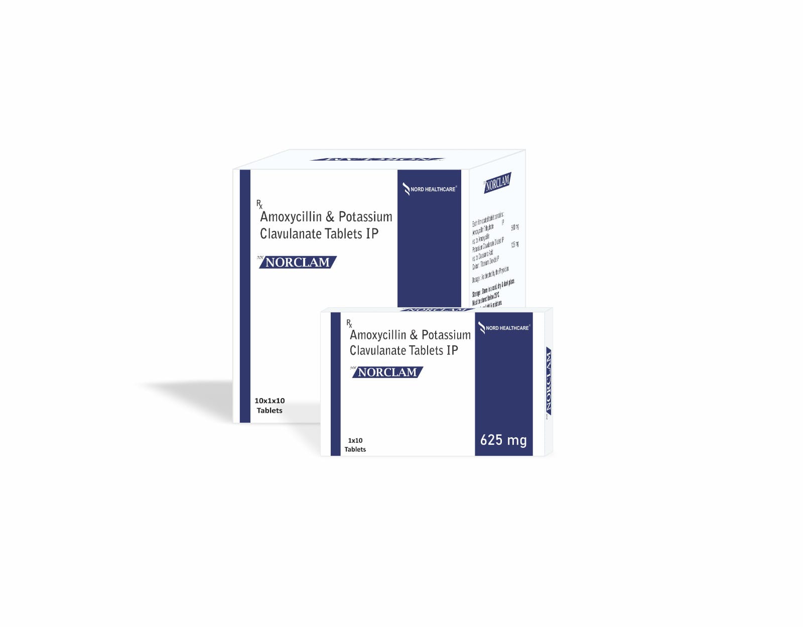 NORCLAM Amoxycillin & Potassium Clavulanate Tablets