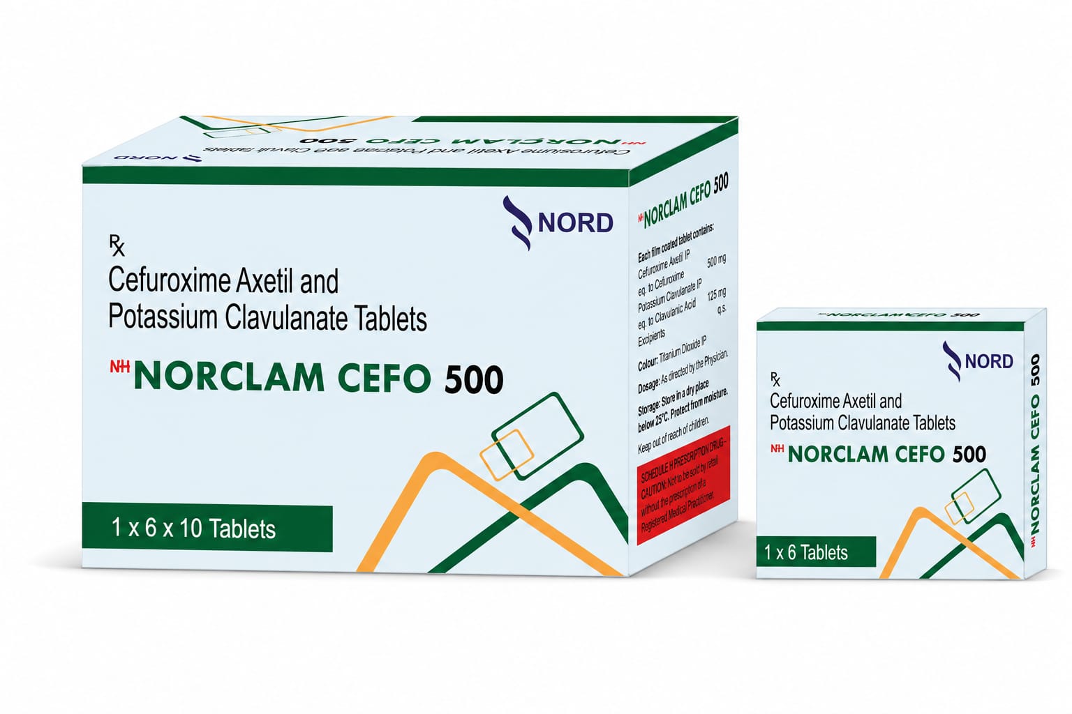 NORCLAM CEFO 500 Box Packshot